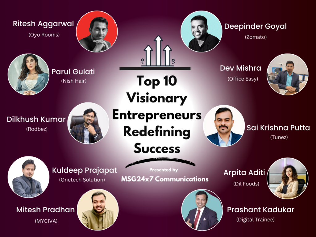 Top 10 Visionary Entrepreneurs
