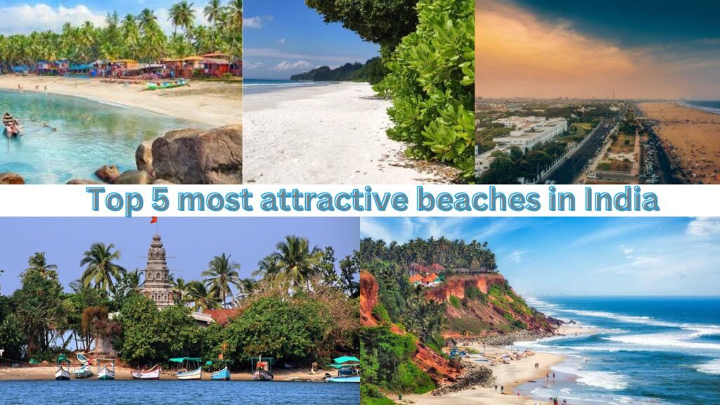 Top 5 most attractive beaches in India