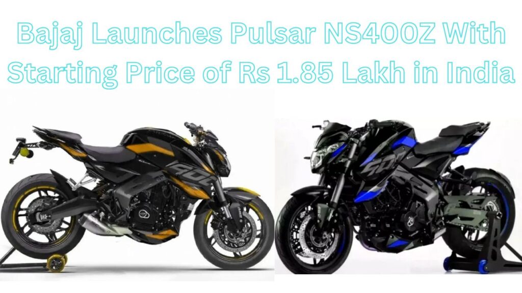 Bajaj Launches Pulsar NS400Z