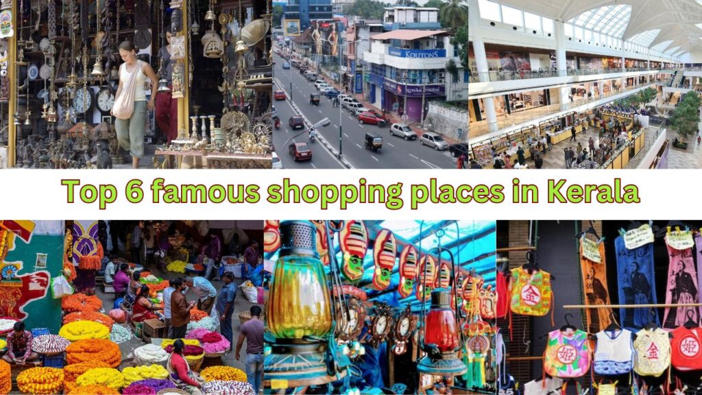 Top 6 famous shopping places in Kerala