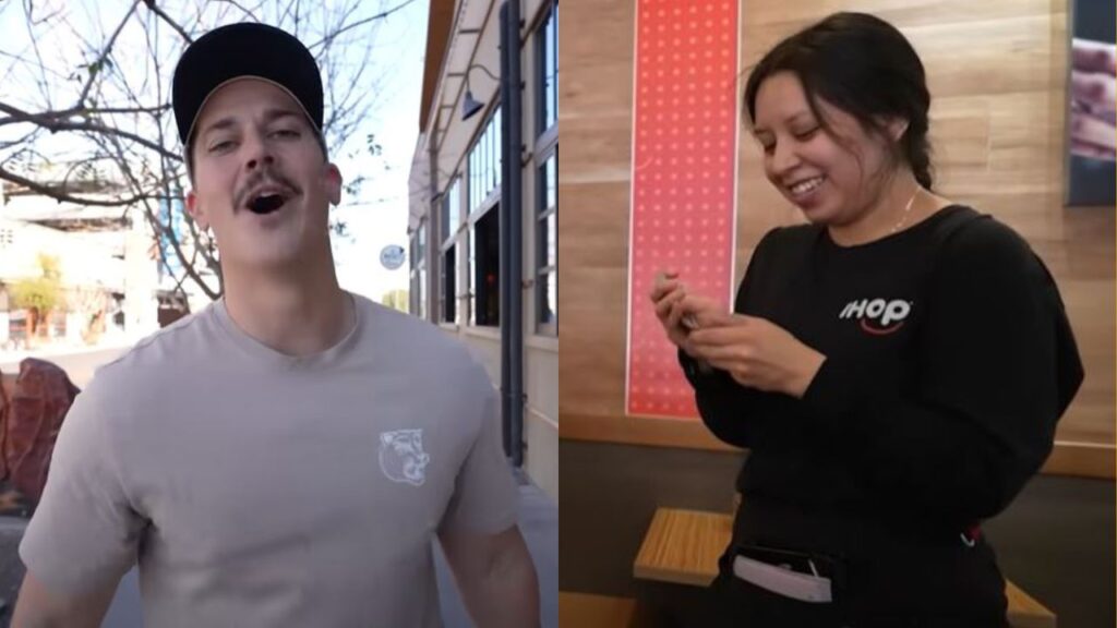YouTuber Pranks Waiters