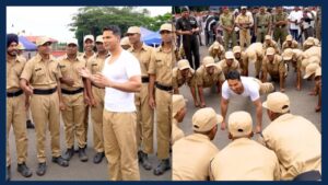 Varun Dhawan competes push-up challenge